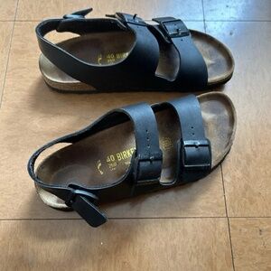 Birkenstock Women's Double Strap Slide Sandals, Size 40 (US 9-9.5)